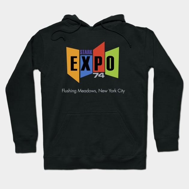 Stark Expo 74 Hoodie by Chewbaccadoll